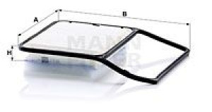 Filtr powietrza MANN-FILTER C31008