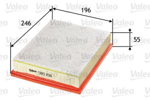 Filtr powietrza VALEO 585158 C251091