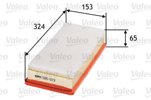 Filtr powietrza VALEO 585072 C32108