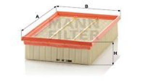 Filtr powietrza MANN-FILTER C28155