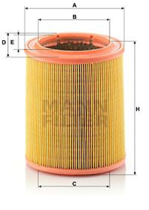 Filtr powietrza MANN-FILTER C1472
