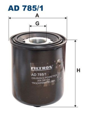 Filtr osuszacz powietrza FILTRON AD785/1 TB13743X