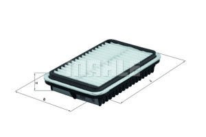 Filtr powietrza KNECHT LX1588 1378075F00