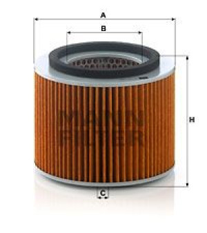 Filtr powietrza MANN-FILTER C18006