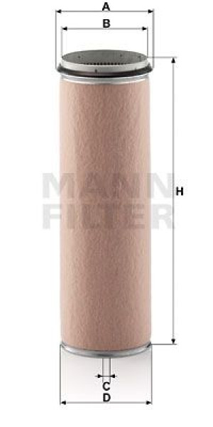 Filtr powietrza MANN-FILTER CF1600