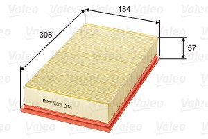 Filtr powietrza VALEO 585044 C311521