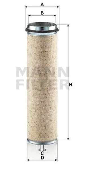 Filtr powietrza MANN-FILTER CF1000
