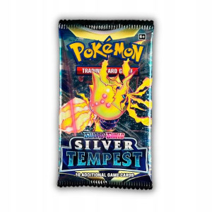 Karty Pokemon Saszetka 10 Box Silver Temp Pokemoon
