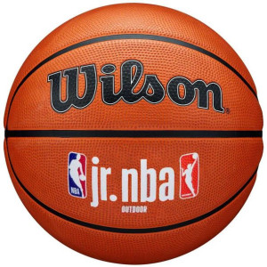 Piłka koszykowa wilson jr nba logo auth outdoor pomarańczowa wz3011801xb5