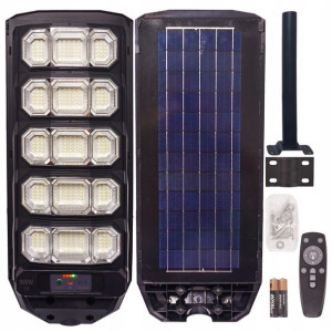 Lampa Solarna Uliczna 900w LED Pilot + Mocowanie