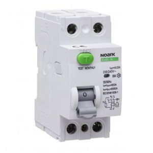Wyłącznik różnicowoprądowy RCCB 2P 40A 0,03A typ AC Ex9L-N 108315 NOARK