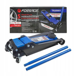 Podnośnik Hydrauliczny Żaba 5t Niski 2 Tłoki Guma