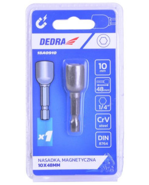 Dedra Nasadka Magnetyczna 10x48mm 1/4" 18a0910