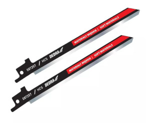 DEDRA Brzeszczoty do piły szablastej do materiałów miękkich 150/125mm