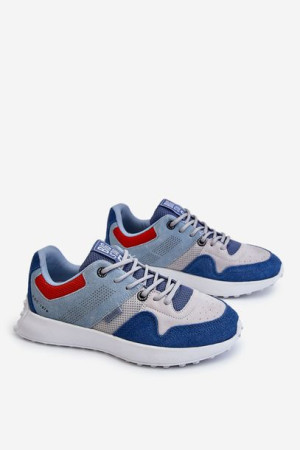 Damskie Sneakersy Big Star LL274421 Niebieskie