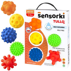 Tullo piłki sensoryczne- sensorki 5szt