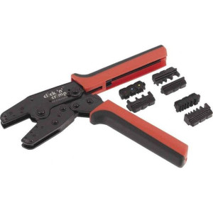 Praska ręczna CLICK&CRIMP + wkłady 3szt