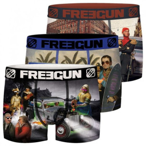 Freegun bokserki 3-pak - r.S Art Attack Street