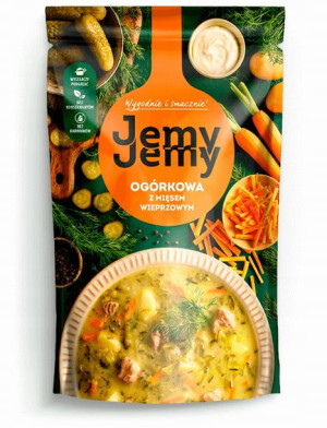 Jemy Jemy Zupa Ogórkowa Z Mięsem Wieprzowym 450G