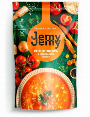 Jemy Jemy Zupa Pomidorowa Z Kurczakiem I Ryżem 450G