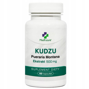 Kudzu ekstrakt z korzenia 500 mg 60 kapsułek