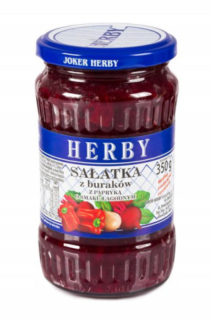 Sałatka Z Buraków Z Papryką Herby 350 G