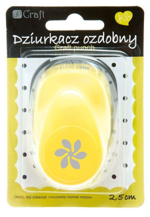 Dziurkacz ozdobny 2,5 cm Kwiecisty czar JCDZ-110-132 dpCraft