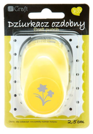 Dziurkacz ozdobny 2,5 cm Żonkil JCDZ-110-143 dpCraft