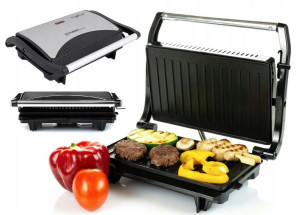 Elektryczny Grill Kompaktowy Mały 700w Opiekacz
