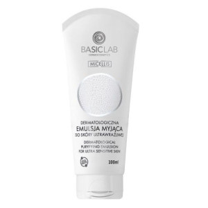 BasicLab, Dermatologiczna emulsja myjąca do skóry ultrawrażliwej, 100ml