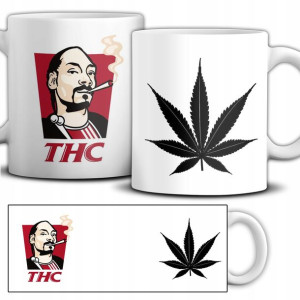 KUBEK Śmieszny Prezent Wiele WZORÓW SNOOP DOGG THC