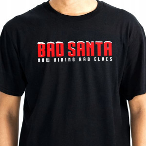 KOSZULKA T-shirt Męski BAD SANTA Różne WZORY - S