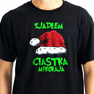 T-shirt Koszulka Zabawny Prezent Na Święta - Xxl