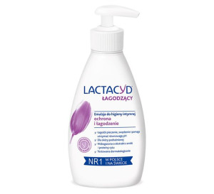 LACTACYD ŁAGODZĄCY emulsja do higieny intym. 200ml