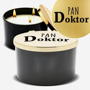 Świeca Zapachowa Idealna Na Prezent DLA DOKTORA