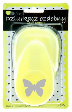 Dziurkacz ozdobny 5 cm Motyl 3 JCDZ-120-256 dpCraft