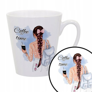 Kubek Ceramiczny Latte Na Prezent ZABAWNE WZORY