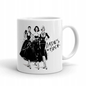 Kubek Dla Miłośniczki Mody BLACK LADIES Top WZORY