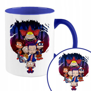 Kubek Granatowy Na Prezent SCARE BEARS Misie Wzory