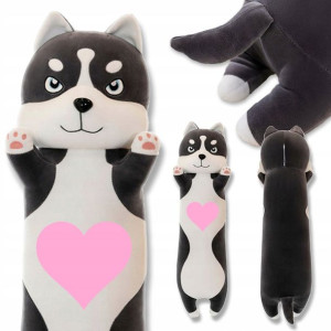 Miś Maskotka Na Prezent Piesek Husky SERDUSZKO Wz