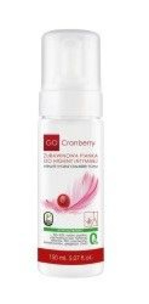 GoCranberry, Pianka do higieny intymnej Żurawinowa, 150ml
