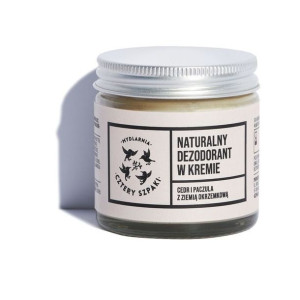 Mydlarnia 4Szpaki, Naturalny dezodorant w kremie - cedr i paczula, 60ml