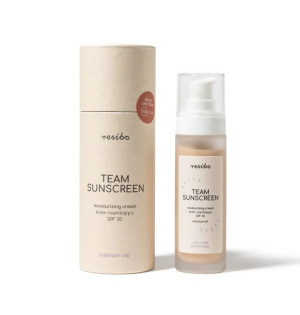 Resibo, krem nawilżający SPF 30 Team Sunscreen, 50ml