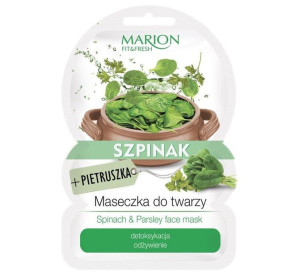 MARION maseczka do twarzy FIT&FRESH 9g #Szpinak
