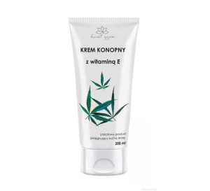 KWIAT ŻYCIA krem konopny z witaminą E 200ml