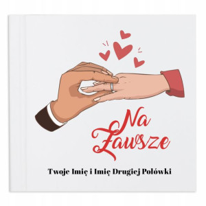 Album Zdjęcia Prezent Walentynki NA ZAWSZE IMIĘ Wz