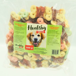Only Healthy Food Kolorowe Biszkopty z Kaczką Przysmak Dla Psa 500 g
