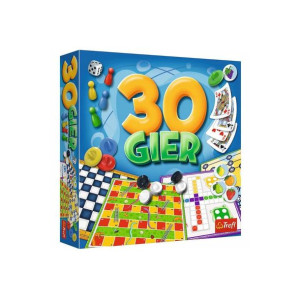 30 Gier Zestaw Klasycznych Gier Planszowych Trefl