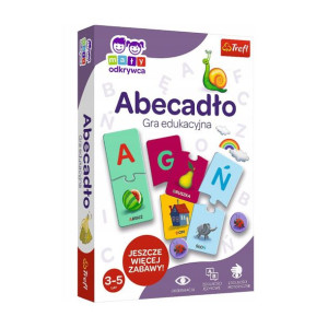 Abecadło Mały Odkrywca Gra Edukacyjna Litery Trefl