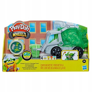 Hasbro Play-doh Ciastolina Śmieciarka 2w1 F5173